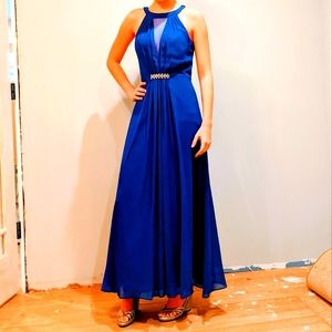 Royal Blue Evening Gown